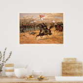 Sheridans Ride door L. Prang & Company 1886 Poster (Keuken)