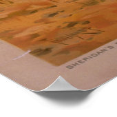 Sheridans Ride door Thure de Thulstrup Poster (Hoek)