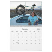Sherie en Ben Bike California Kalender (Feb 2026)