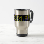 SHERIFF 3 Travel Mug Reisbeker (Voorkant rechts)