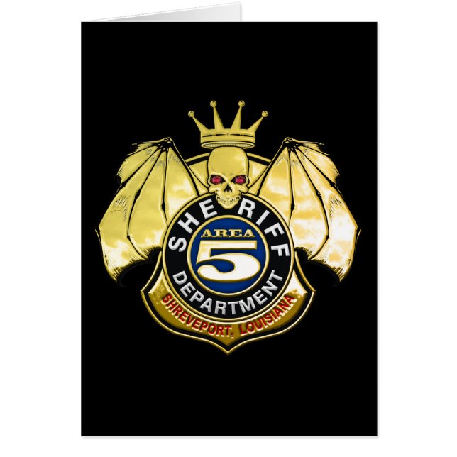 Sheriff Area 5 Badge (Voorkant)