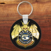 Sheriff Area 5 Badge Sleutelhanger (Voorkant)
