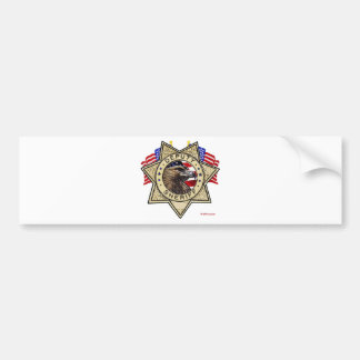 sheriff Badge Bumpersticker