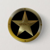 Sheriff Badge Button (Voorkant)