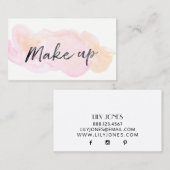 Sheriff Beauful Make up Visitekaartje (Voorkant / Achterkant)
