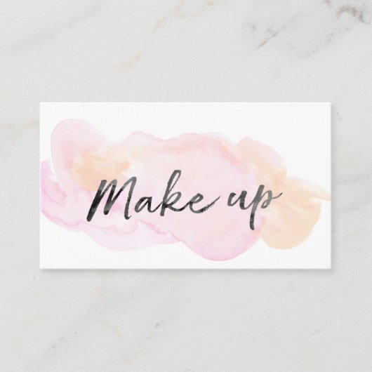 Sheriff Beauful Make up Visitekaartje (Voorkant)