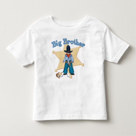Sheriff Big Brother Kinder Shirts (Voorkant)