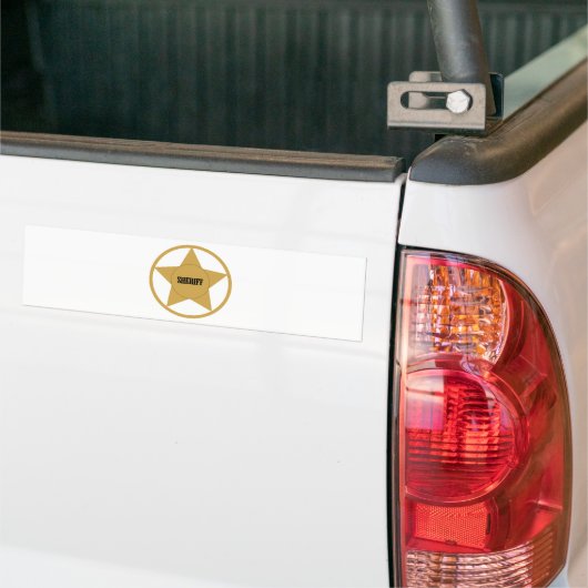 Sheriff Bumpersticker (Op Truck)