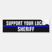 Sheriff Bumpersticker (Voorkant)