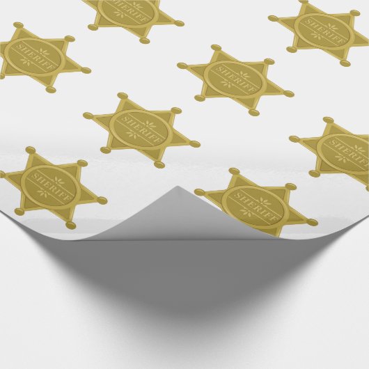 Sheriff Cadeaupapier (Hoek)