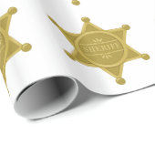 Sheriff Cadeaupapier (Rol Hoek)