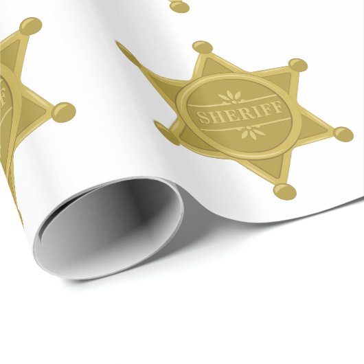 Sheriff Cadeaupapier (Rol Hoek)