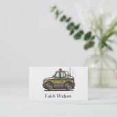 Sheriff Car Patrol Visitekaartje (Staand voorkant)