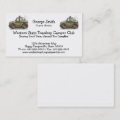 Sheriff Car Patrol Visitekaartje (Voorkant / Achterkant)