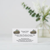 Sheriff Car Patrol Visitekaartje (Staand voorkant)