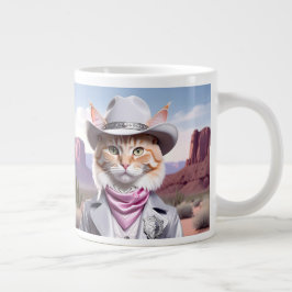 Sheriff Cat Grote Koffiekop