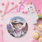 Sheriff Cat Papieren Bordje (Feest)