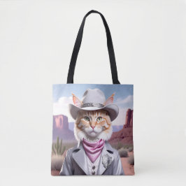 Sheriff Cat Tote Bag