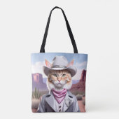 Sheriff Cat Tote Bag (Achterkant)