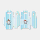 Sheriff Cowboy Olifant Baby shower Bedankdoosjes (Uitgevouwen)