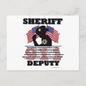 Sheriff_Deputy Briefkaart (Voorkant)