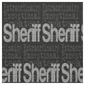 Sheriff Extraordinaire Stof (Swatch)