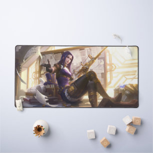 Sheriff Gaming Desk Mat Marksman Esthetic Pad