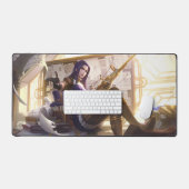 Sheriff Gaming Desk Mat | Marksman Esthetic Pad (Keyboard & Muis)