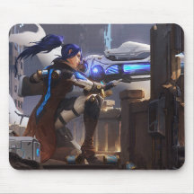 Sheriff Gaming Mousepad | Sniper Elite fanart pad