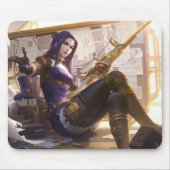 Sheriff Gaming Mousepad | Sniper Elite fanart pad Muismat (Voorkant)