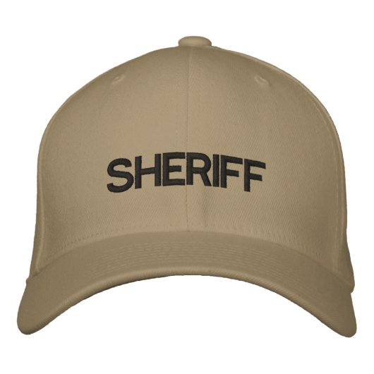 SHERIFF GEBORDUURDE PET (Voorkant)
