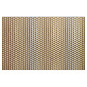 Sheriff Gold Badge op Dark Brown Stof (Yard (91,4 cm))