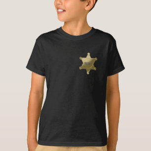 Sheriff golden star t-shirt