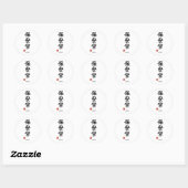 Sheriff (Hoankan) Japans Kanji Sticker (Vel)