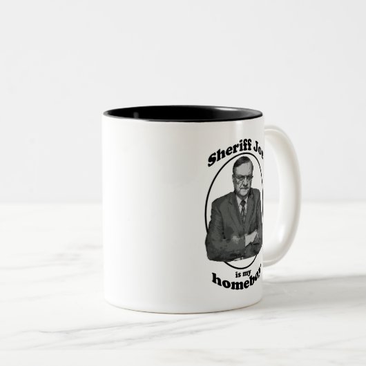 Sheriff Joe is mijn Homeboy Mok (Voorkant rechts)