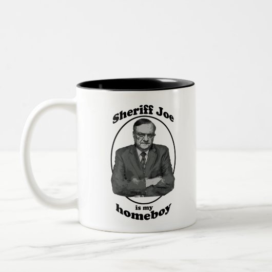 Sheriff Joe is mijn Homeboy Mok (Links)
