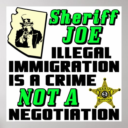 SHERIFF JOE POSTER (Voorkant)