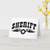 Sheriff Kaart (Gele Bloem)