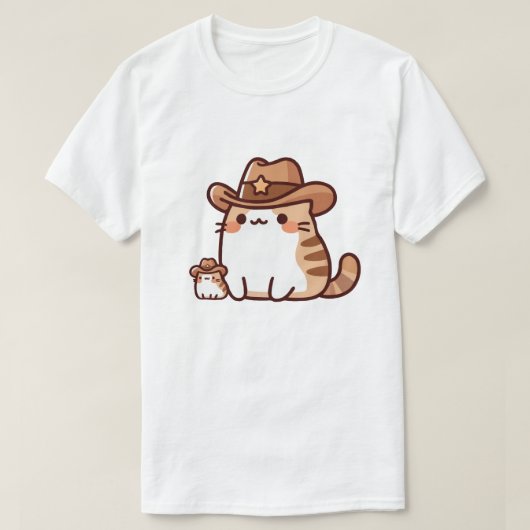 Sheriff Kat T-shirt (Design voorkant)