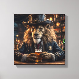 Sheriff Lion Canvas Afdruk