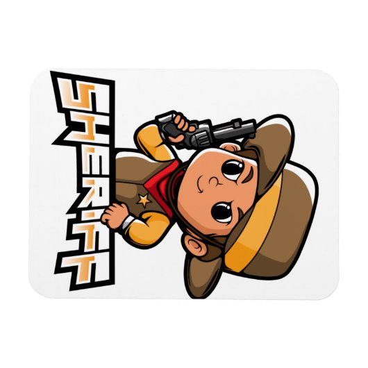 Sheriff Magneet (Horizontaal)