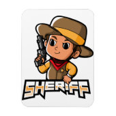 Sheriff Magneet (Verticaal)