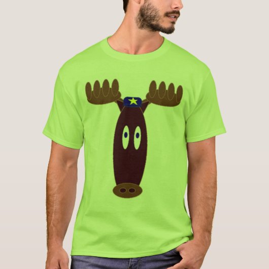 Sheriff Moose T-shirt (Voorkant)