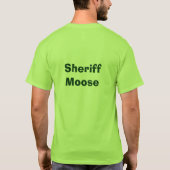 Sheriff Moose T-shirt (Achterkant)