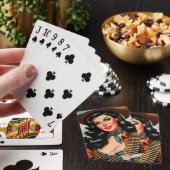 Sheriff Pin-up Pokerkaarten (Insitu)