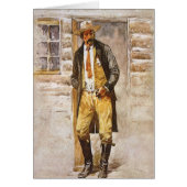 Sheriff Portret door Seltzer, Oude West Cowboy (Voorkant)