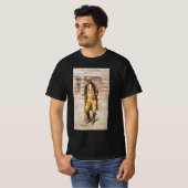 Sheriff Portret van Seltzer, West Cowboy T-shirt (Voorkant volledig)