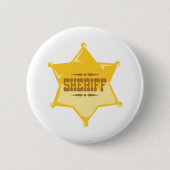 Sheriff Ronde Button 5,7 Cm (Voorkant)