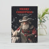 Sheriff Sinterklaas Kaart (Staand voorkant)