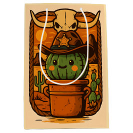 Sheriff Spike-Cactus Character Medium Cadeauzakje